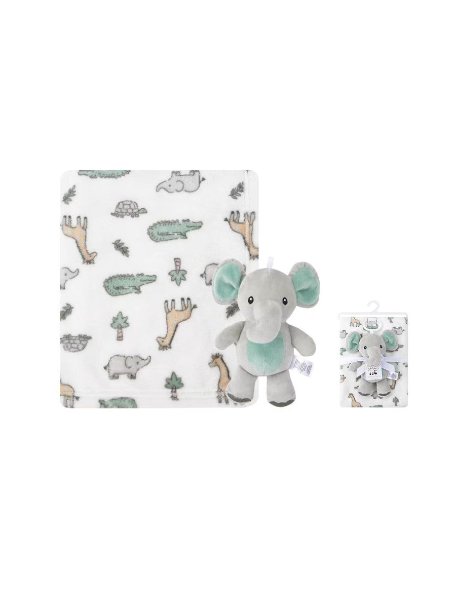 Duck & Duck Baby Fleece Wrapping sheet #D05528 (W-25)