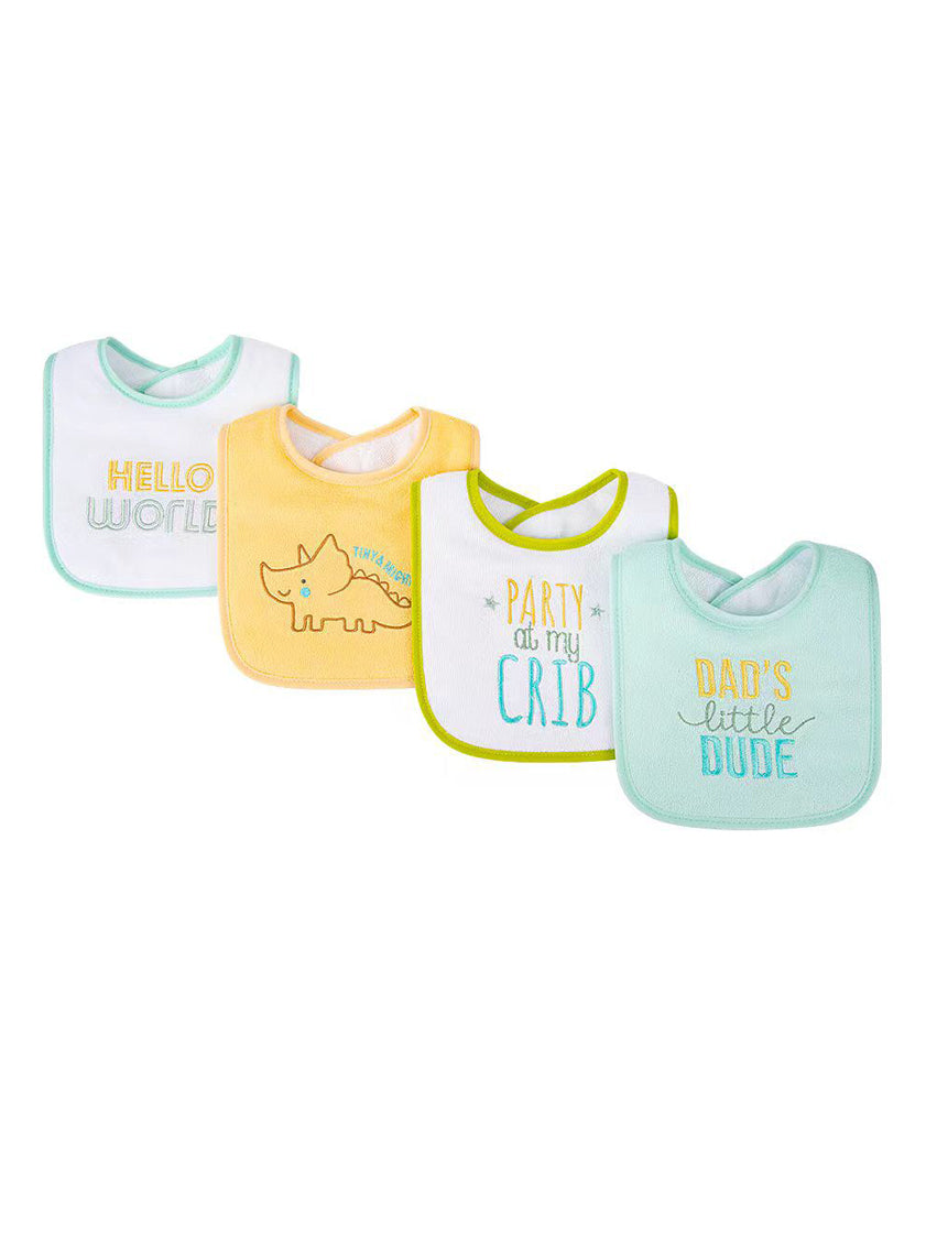 Imp Baby Bib 4Pk #D05760 (W-25)