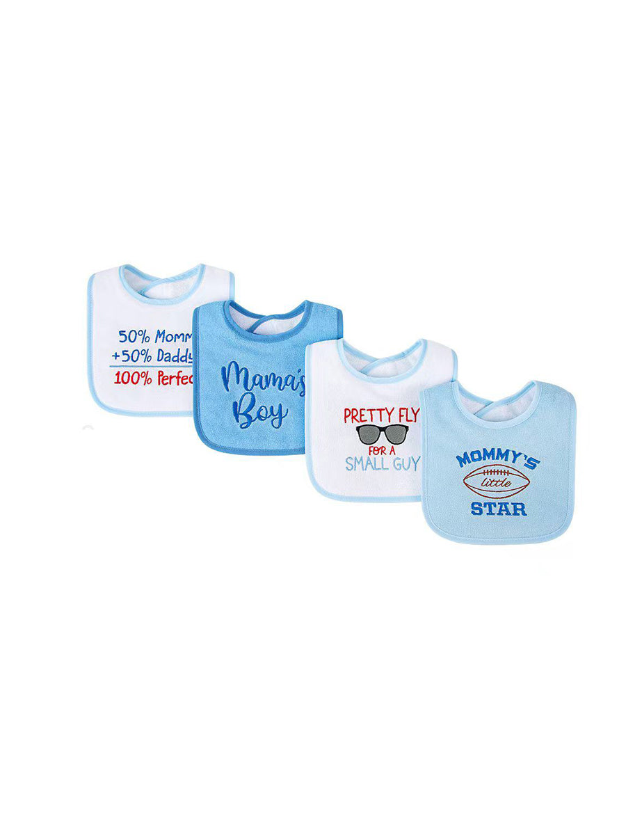 Imp Baby Bib 4Pk #D05759 (W-25)