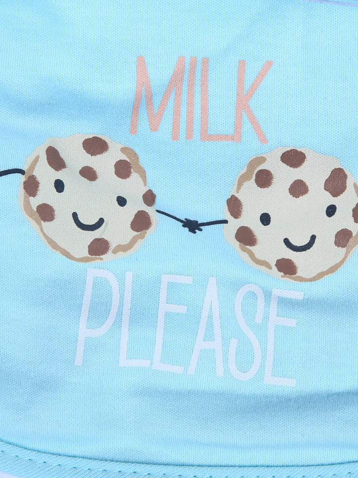 Duck & Duck Baby Bib Set With Booties #D05819 (W-25)