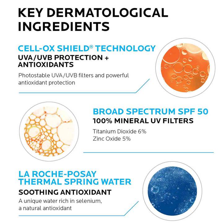 La Roche Posay Anthelios Light Fluid Sunscreen SPF 50 50ml Mineral