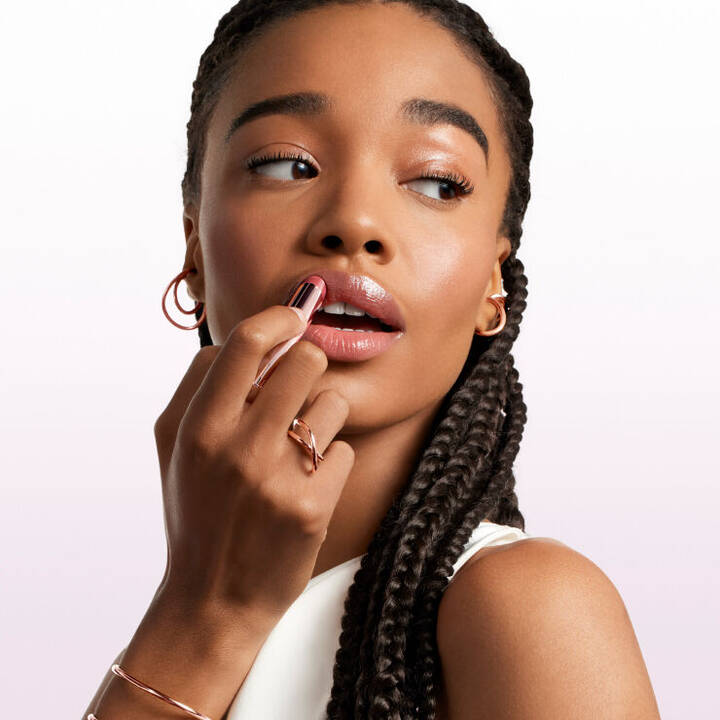 Lancome Idole Butter Glow Lipstick 10 Pink Oh Lala 3g