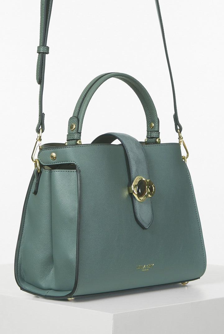 Carrie Sea Green Tote