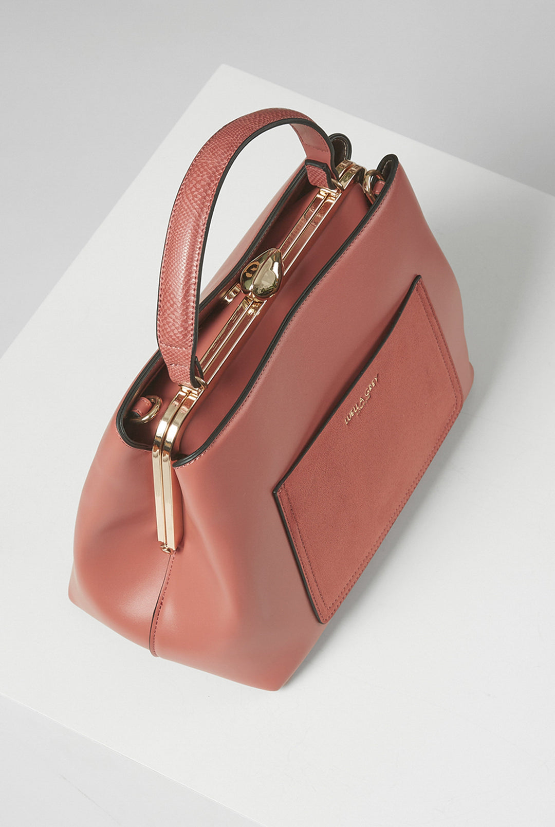 Hannah Melon Framed Bag Tote
