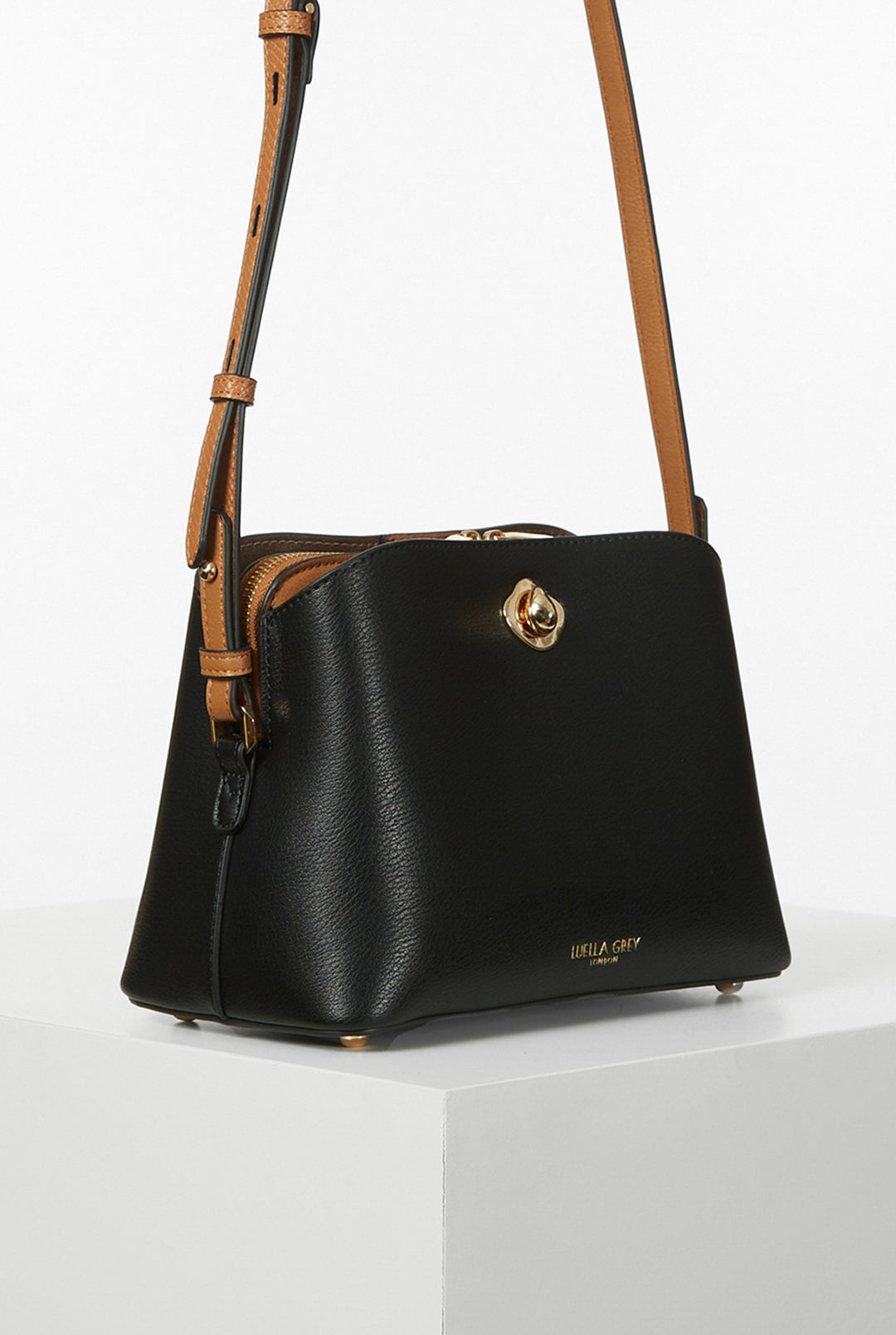 Julianna Black/Camel CrossBody