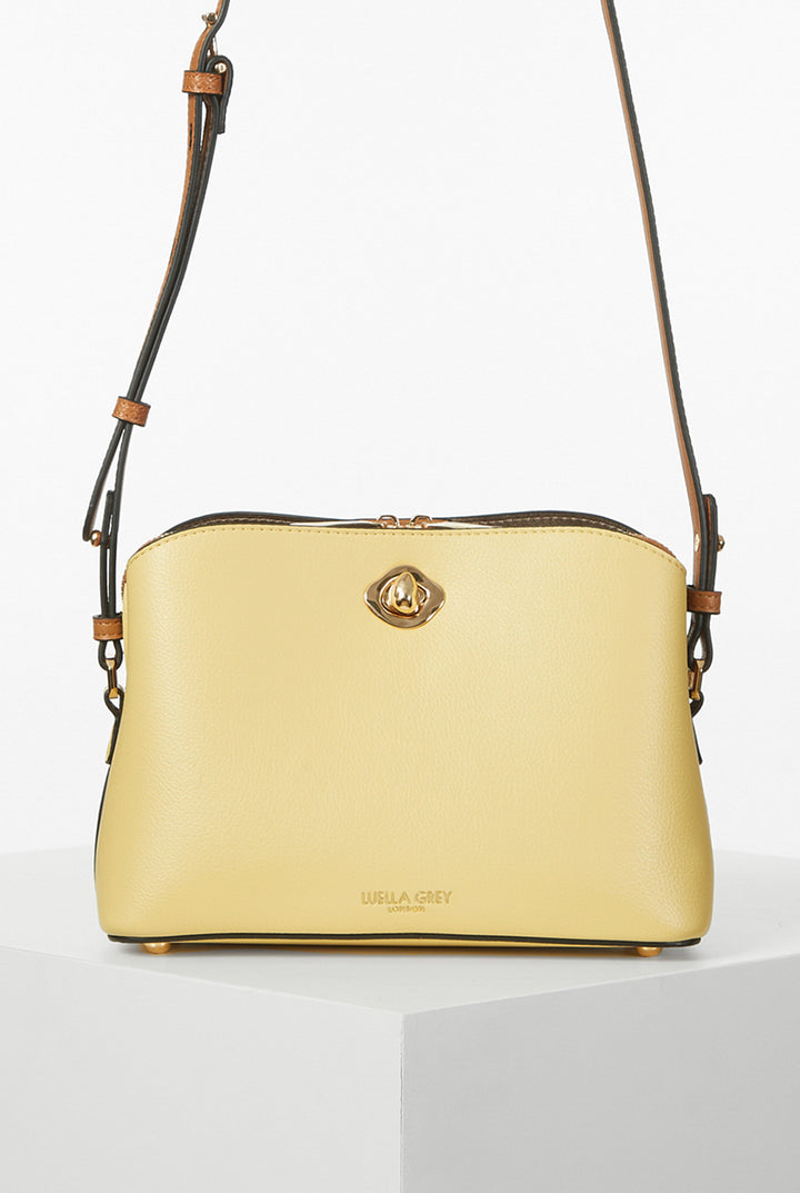 Julianna Lemon/Camel CrossBody