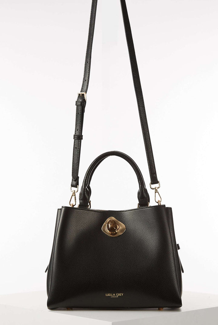 Margaux Black Grab Handle Crossbody