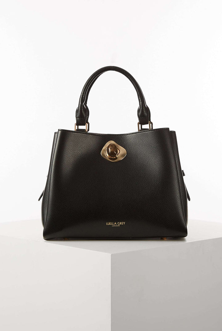 Margaux Black Grab Handle Crossbody