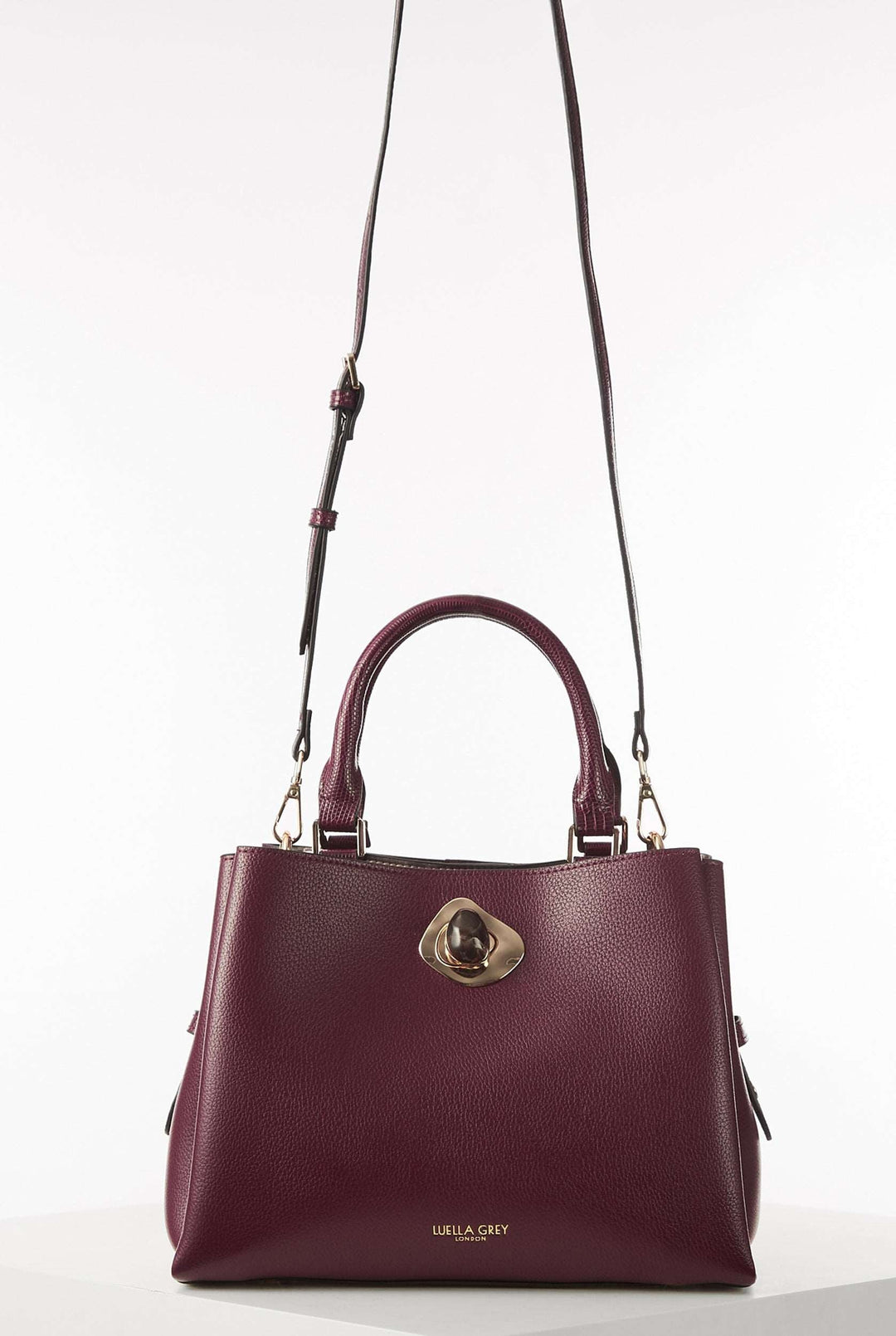 Margaux Damson Grab Handle Crossbody