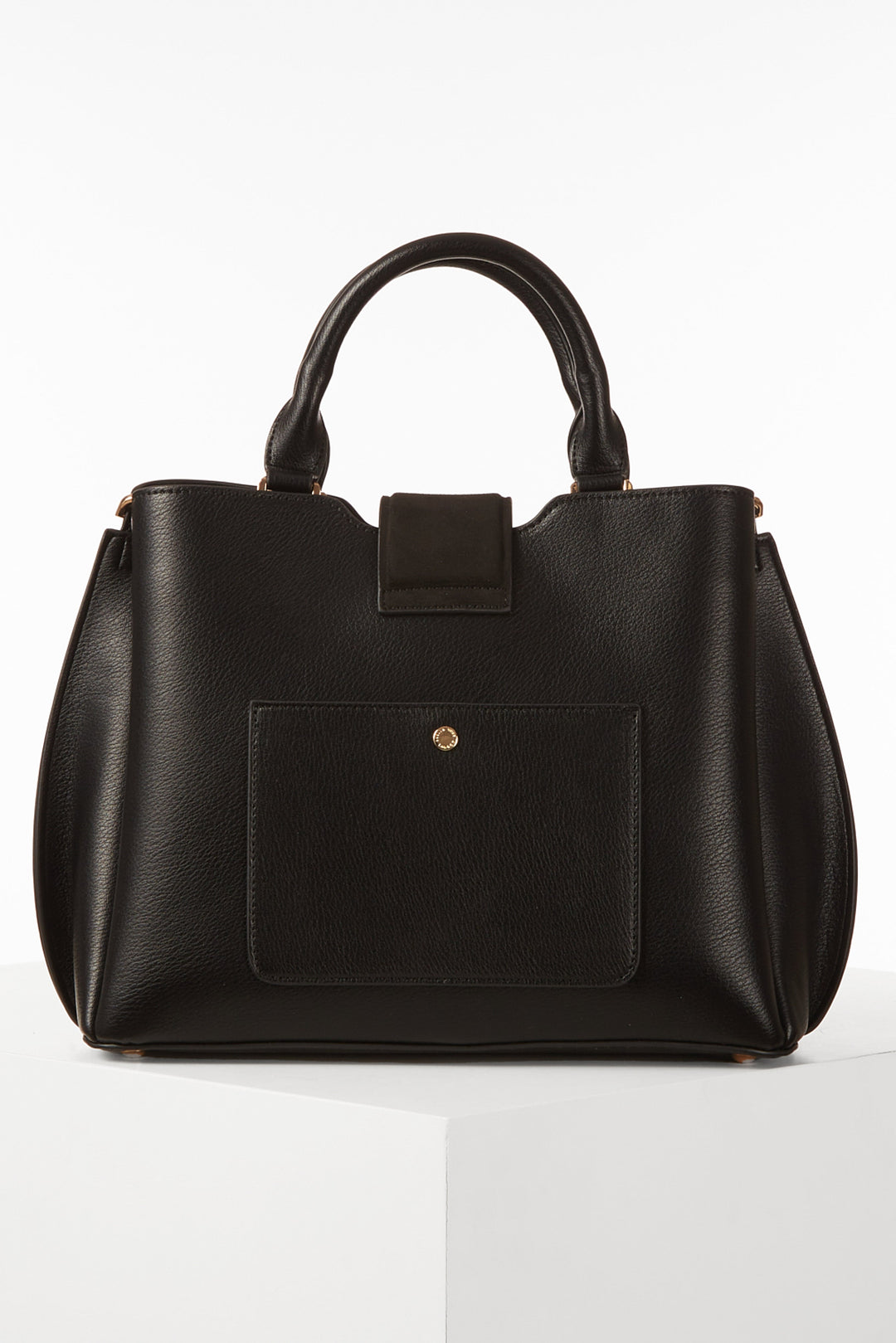 Octavia Black Three Compartment Work Tote