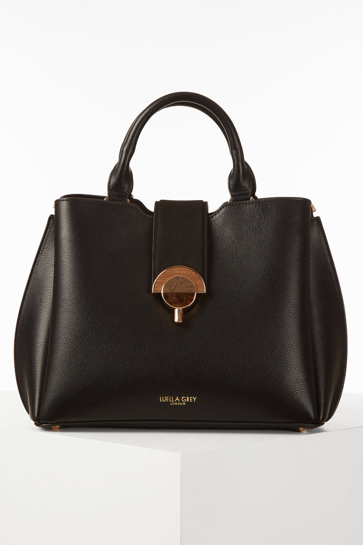 Octavia Black Three Compartment Work Tote