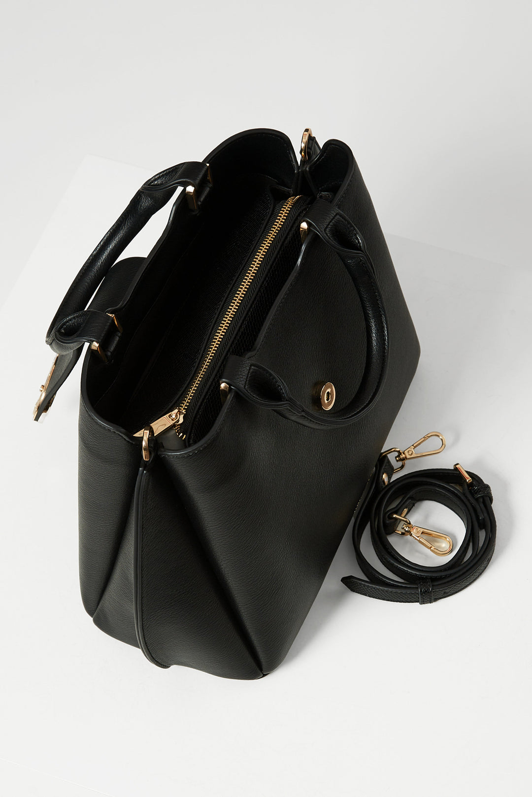 Octavia Black Three Compartment Work Tote