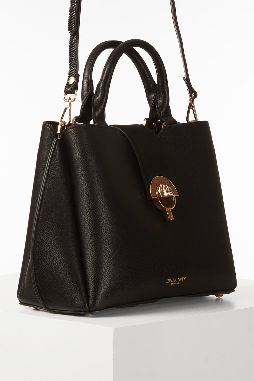 Octavia Black Three Compartment Work Tote