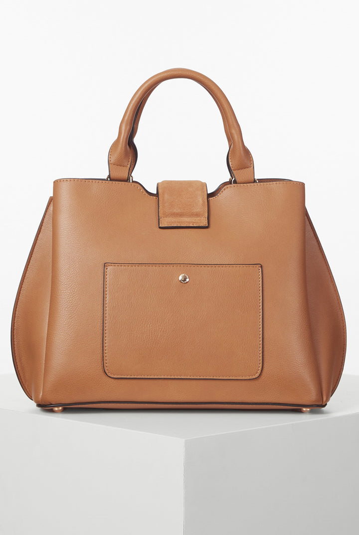 Orlanda Camel Tote