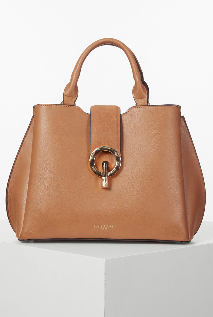 Orlanda Camel Tote