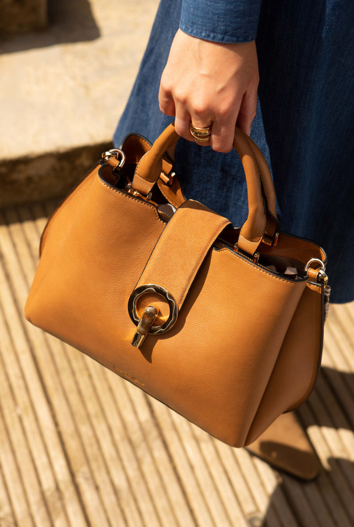 Orlanda Camel Tote