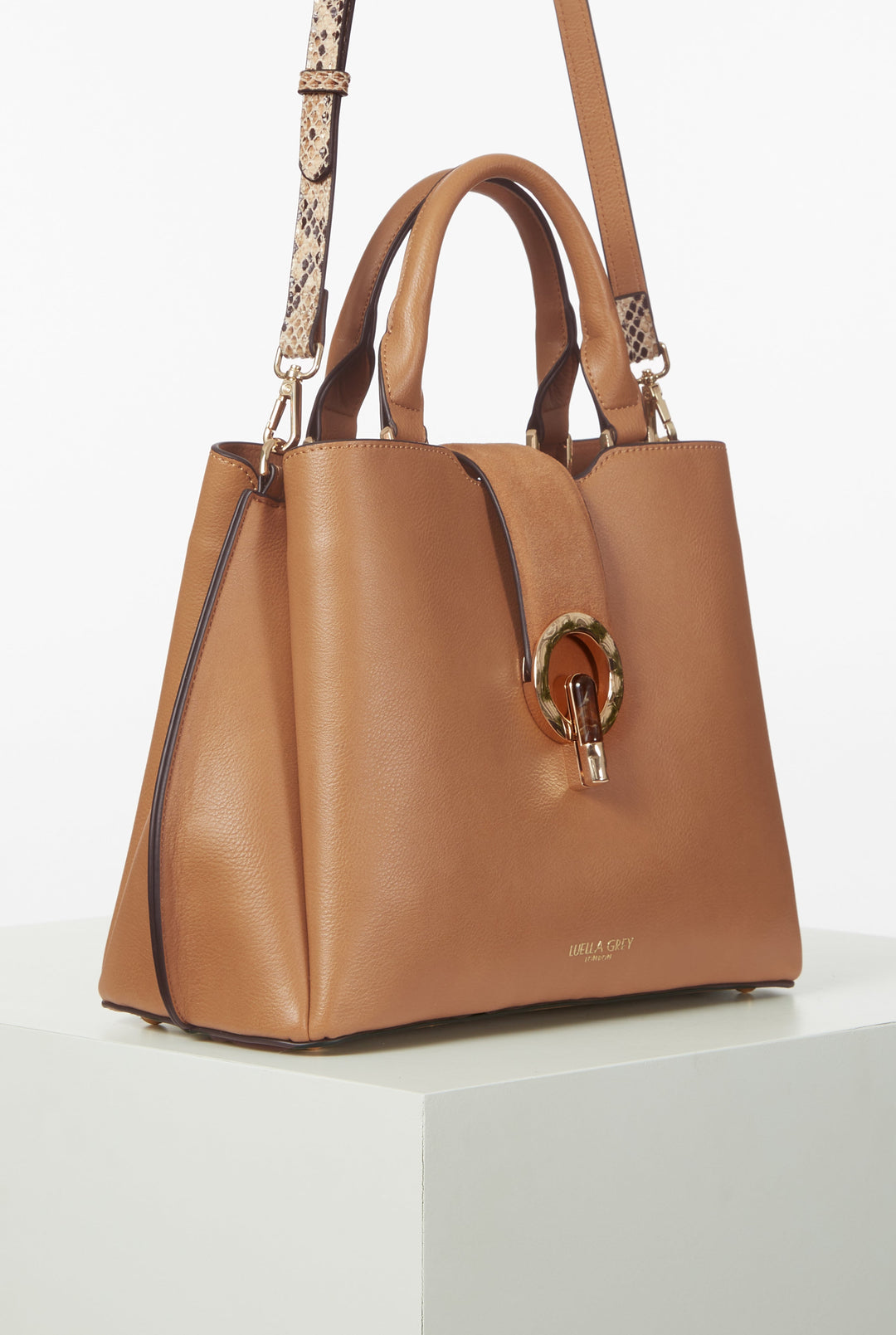 Orlanda Camel Tote