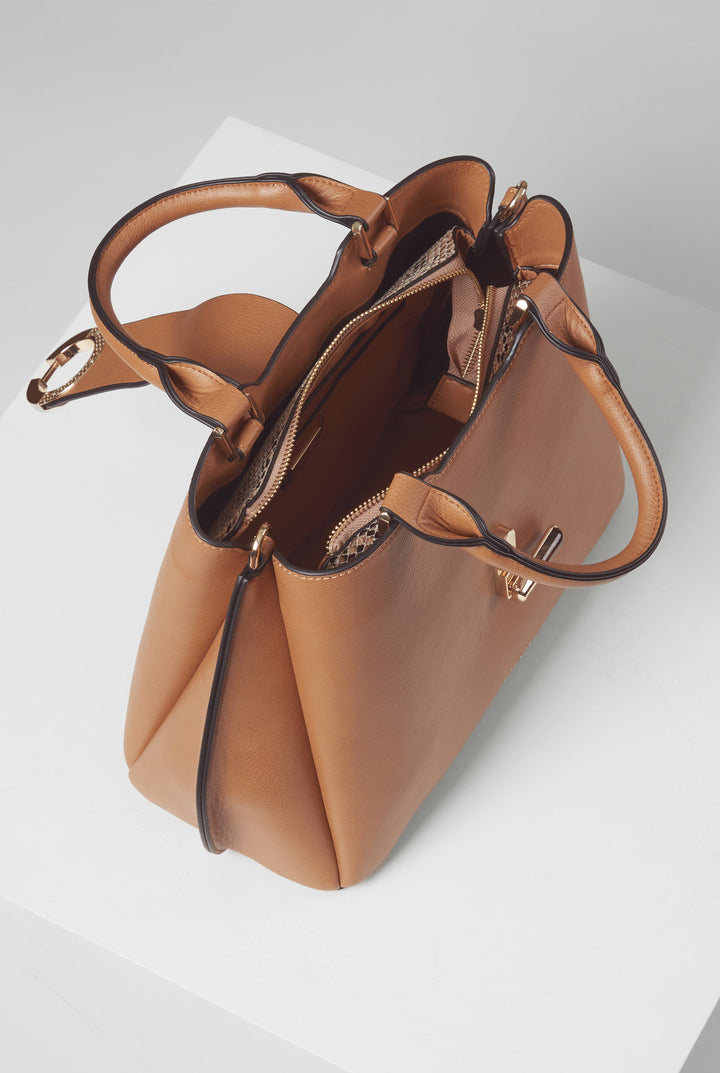 Orlanda Camel Tote