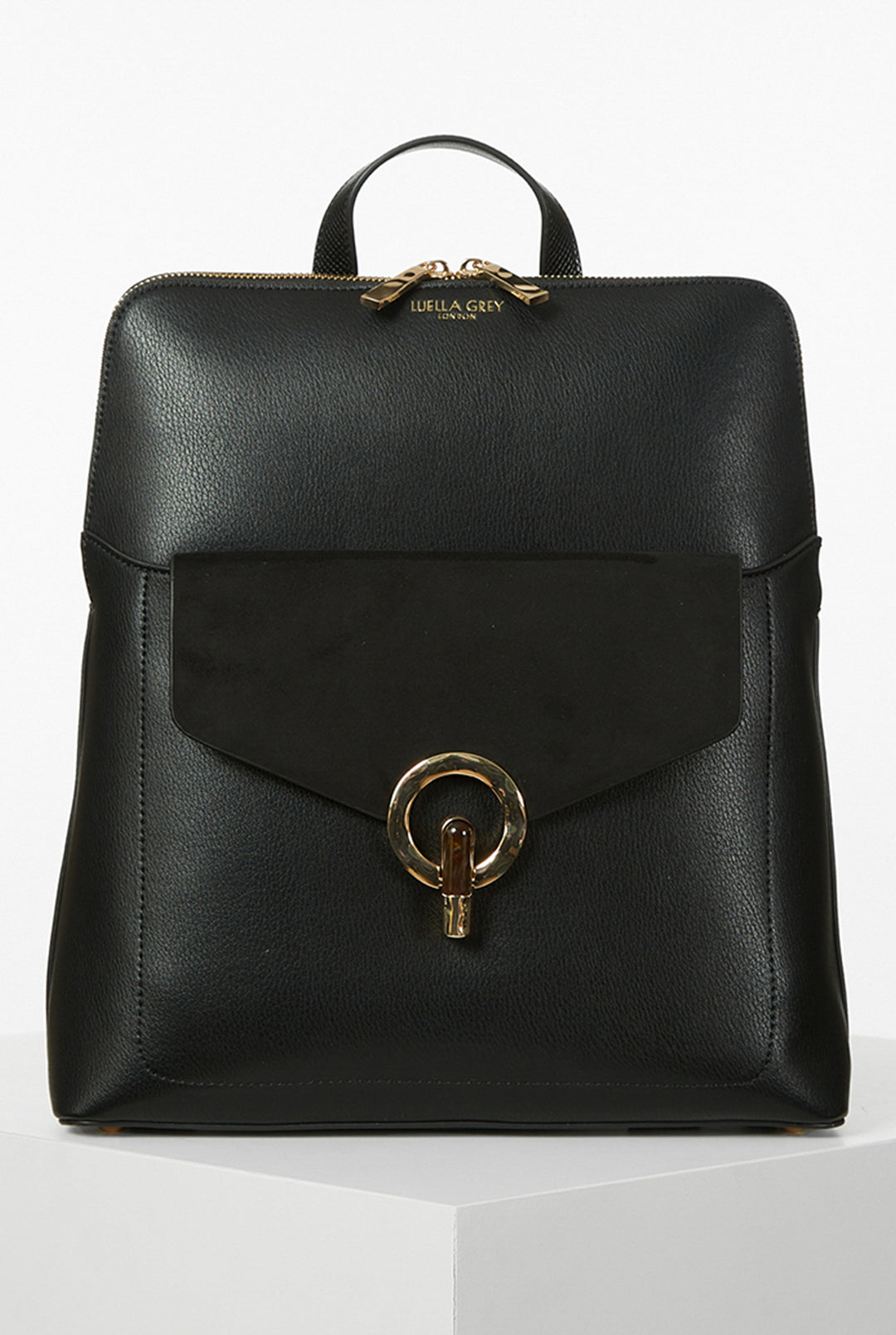 Peggy Black Laptop Backpack