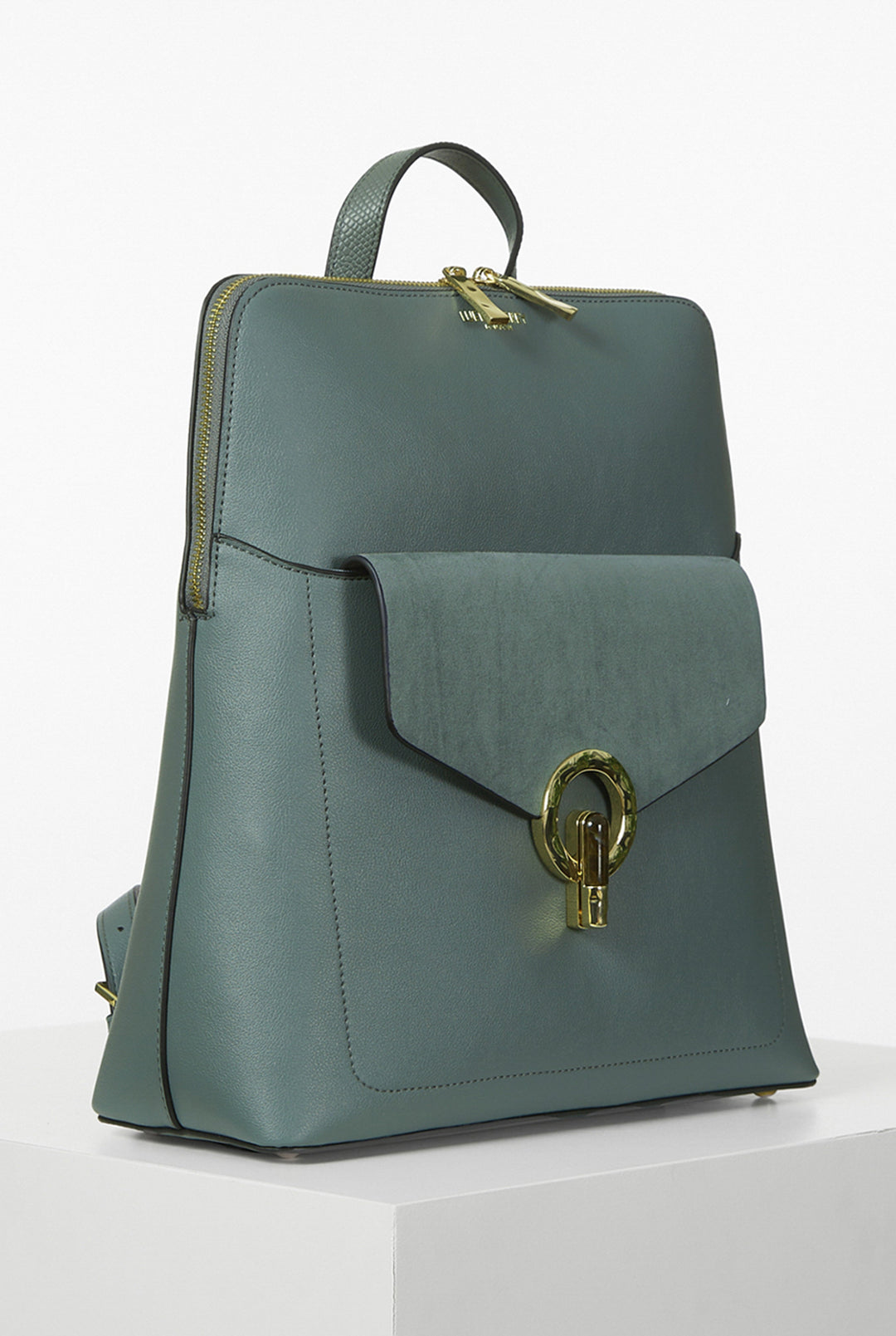 Peggy Sea Green Laptop Backpack