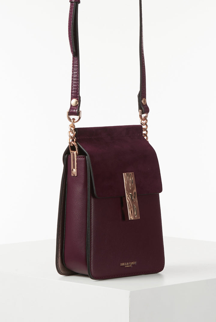 Tamsin Plum Phone Crossbody