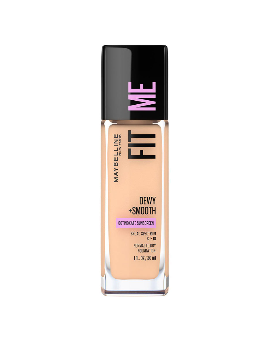 Maybelline FIT Me Dewy + smooth foundation spf23 120 classic ivory normal to dry 30ml