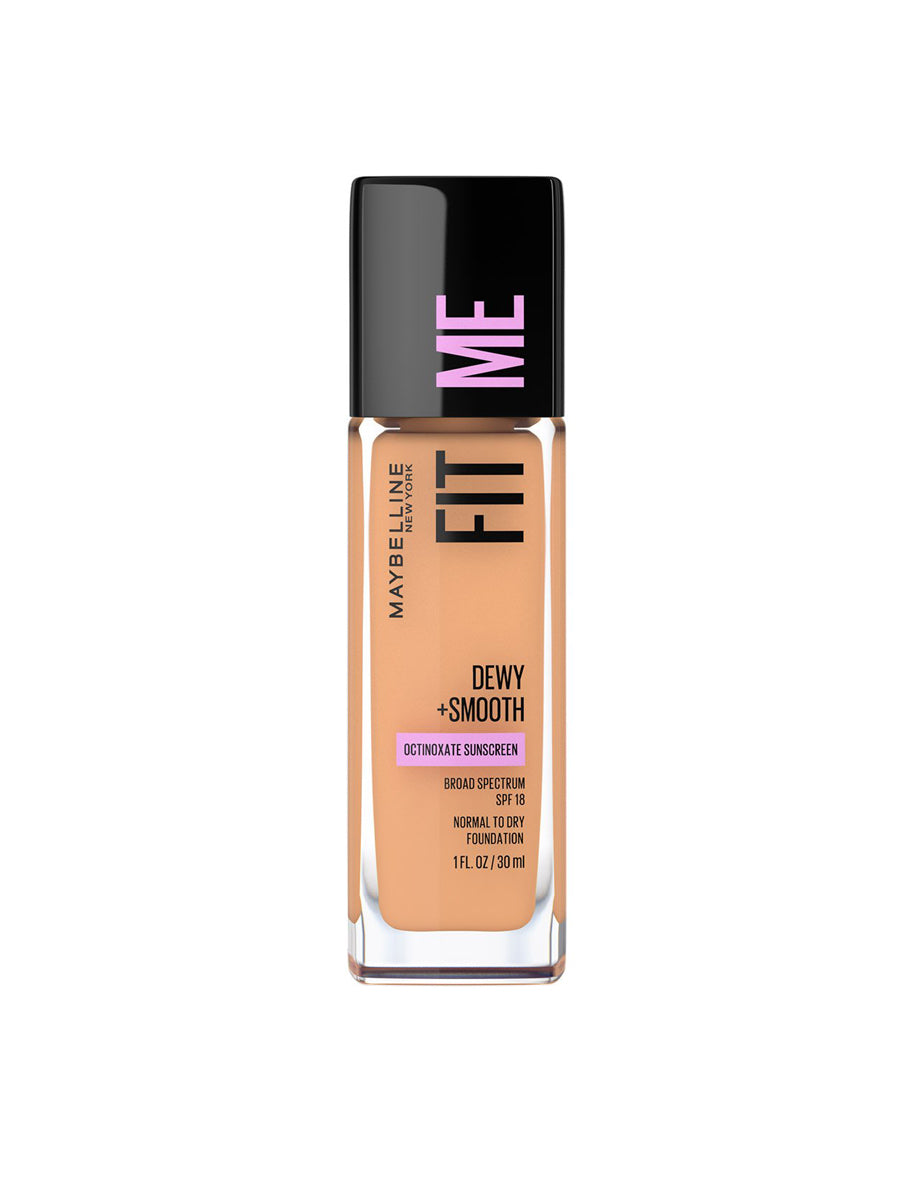 Maybelline FIT Me Dewy + smooth foundation spf23 125 nude beige  normal to dry 30ml