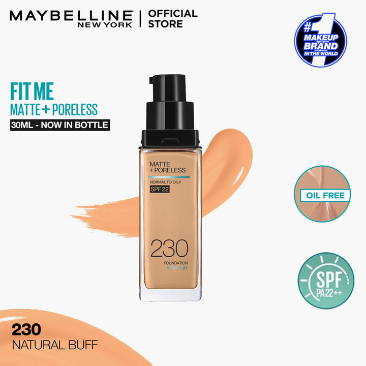 Maybelline Matte Porless Foundation 230 With Clay 30ml