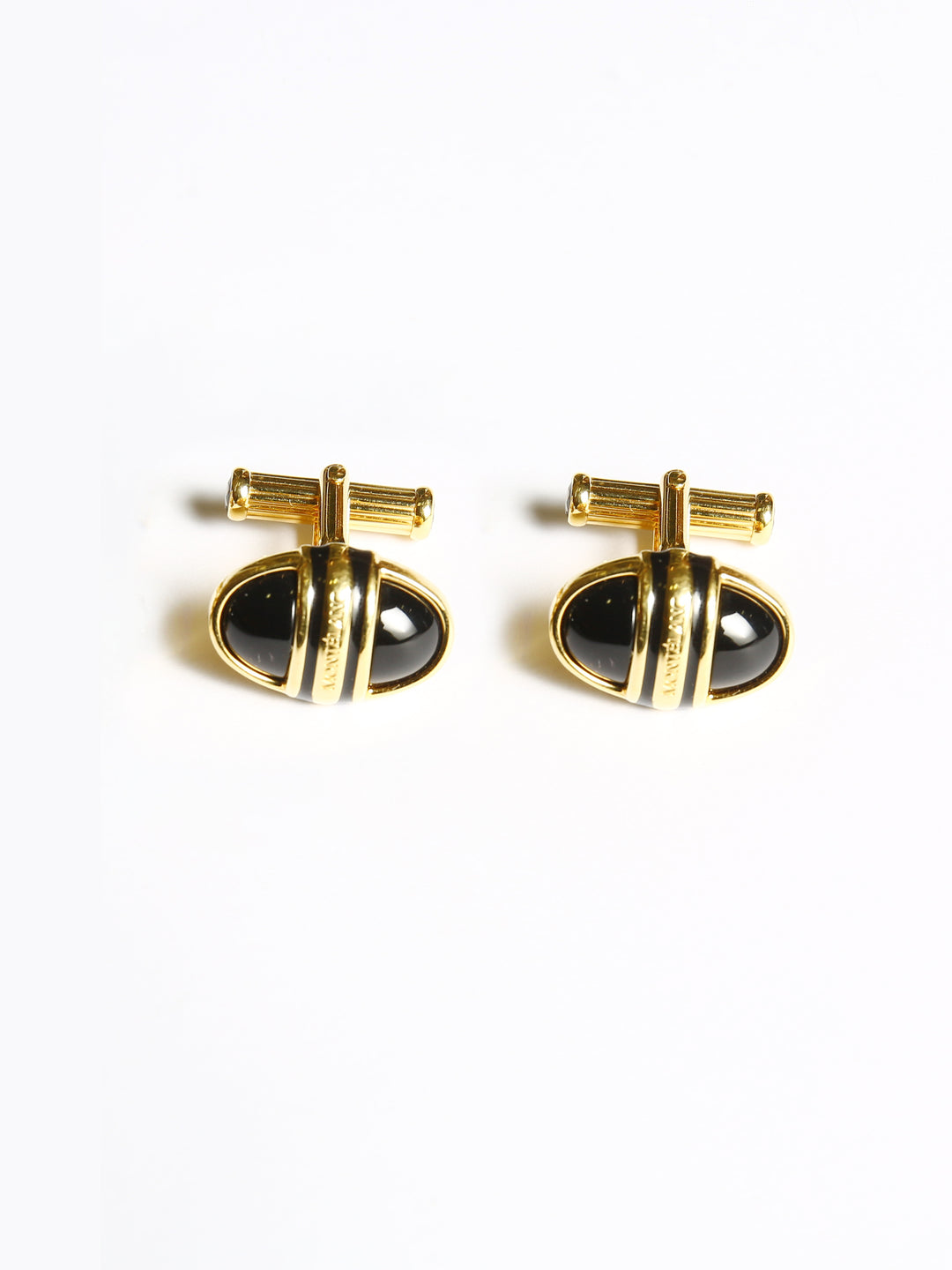 MB Cufflinks Yellow Gold
