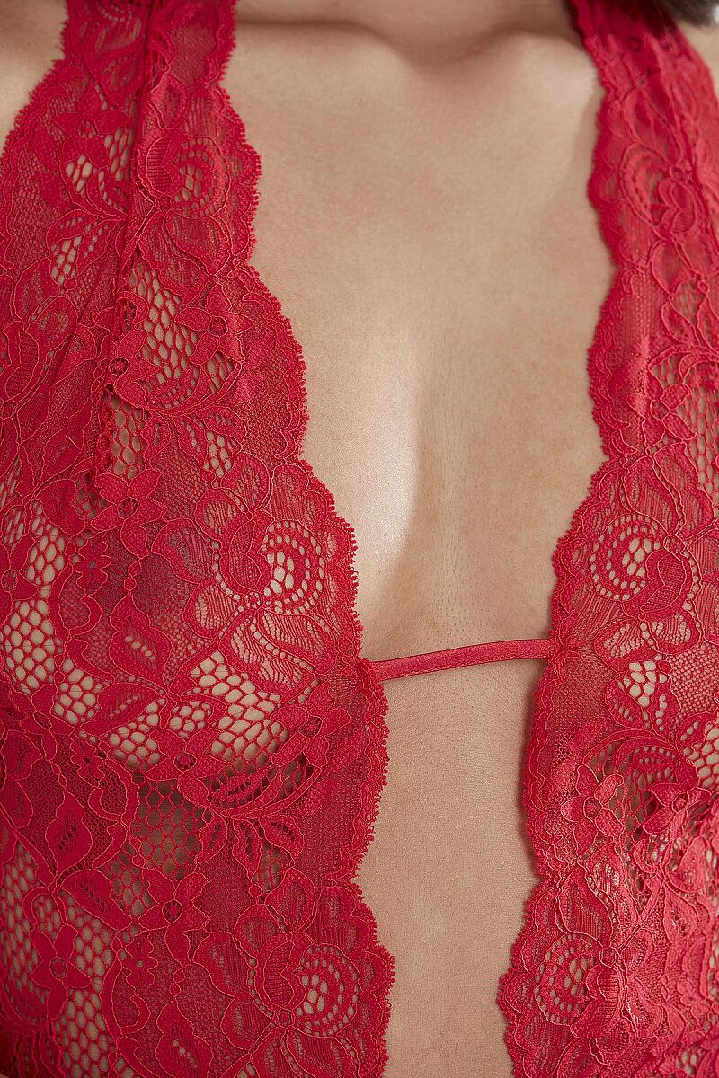 Pierre Cardin Ladies Nighty 805 (Red)