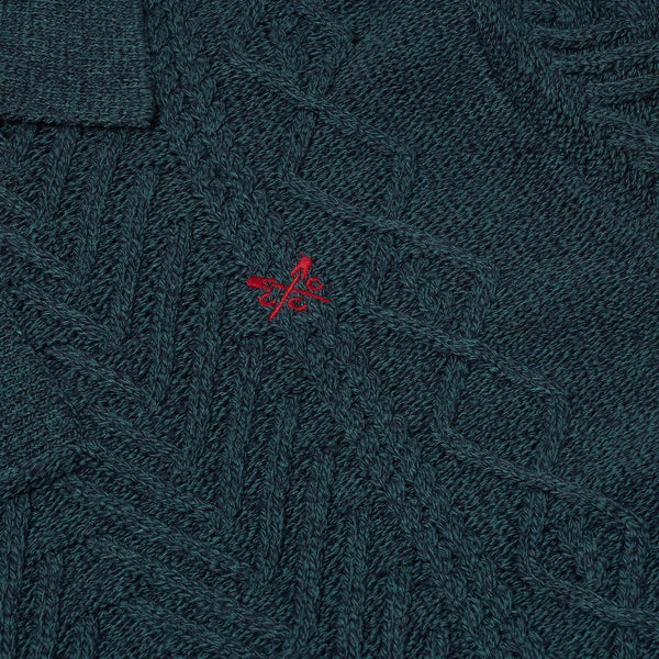 Crew Clothing Men L/S Button Neck OXMC058