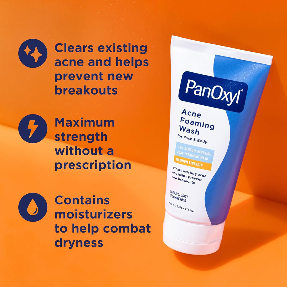 PanOxyl Acne Foaming Wash 156g