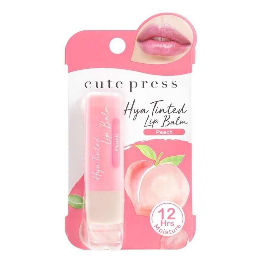 Cute Press Haya Tinted Lip Balm 3.7g Peach (Thai)