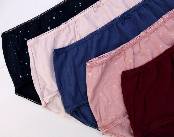 M&S High Rise Shorts 5 Pack Panty T61/2112X