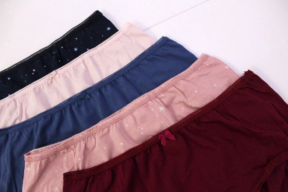 M&S High Rise Shorts 5 Pack Panty T61/2112X