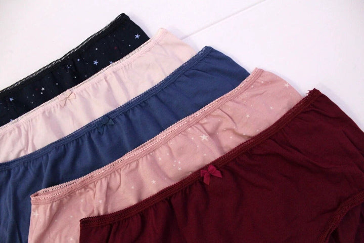 M&S High Rise Shorts 5 Pack Panty T61/2112X