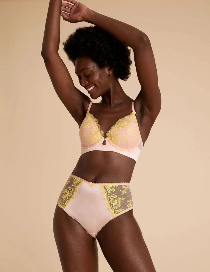 M&S U/W Push Up Plunge Bra T81/7750P