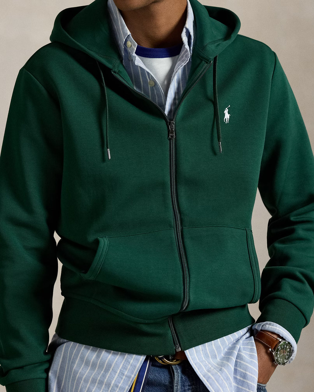 RL Men L/S Small Pony Cotton Hoodie AT-SB-710883329