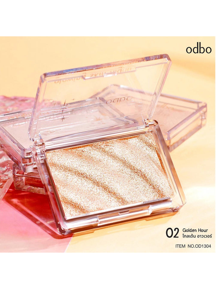 Odbo Glowing Skin Highlighter 4.5g 02 (Thai)