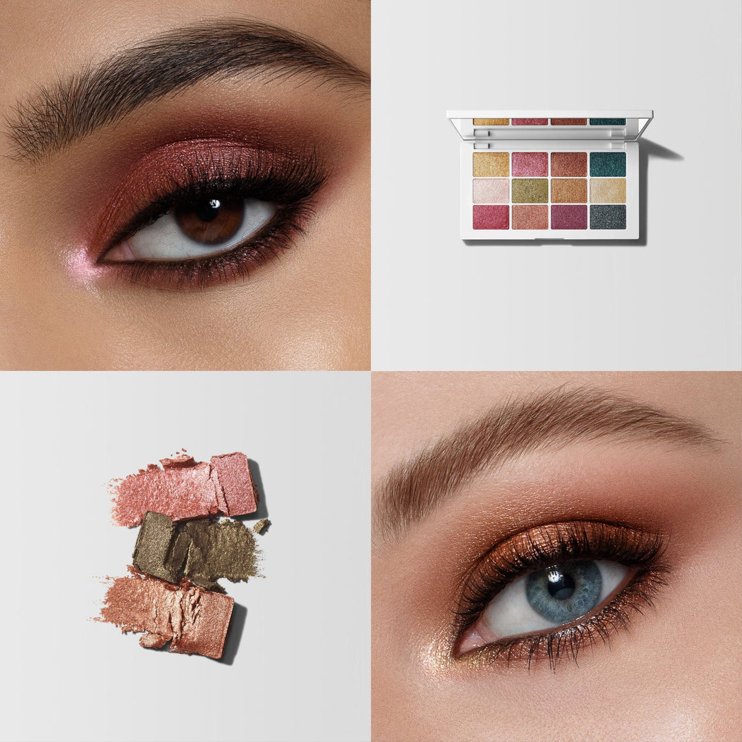 Makeup By Mario Master Metallics Eyeshadow Palette 12*1g