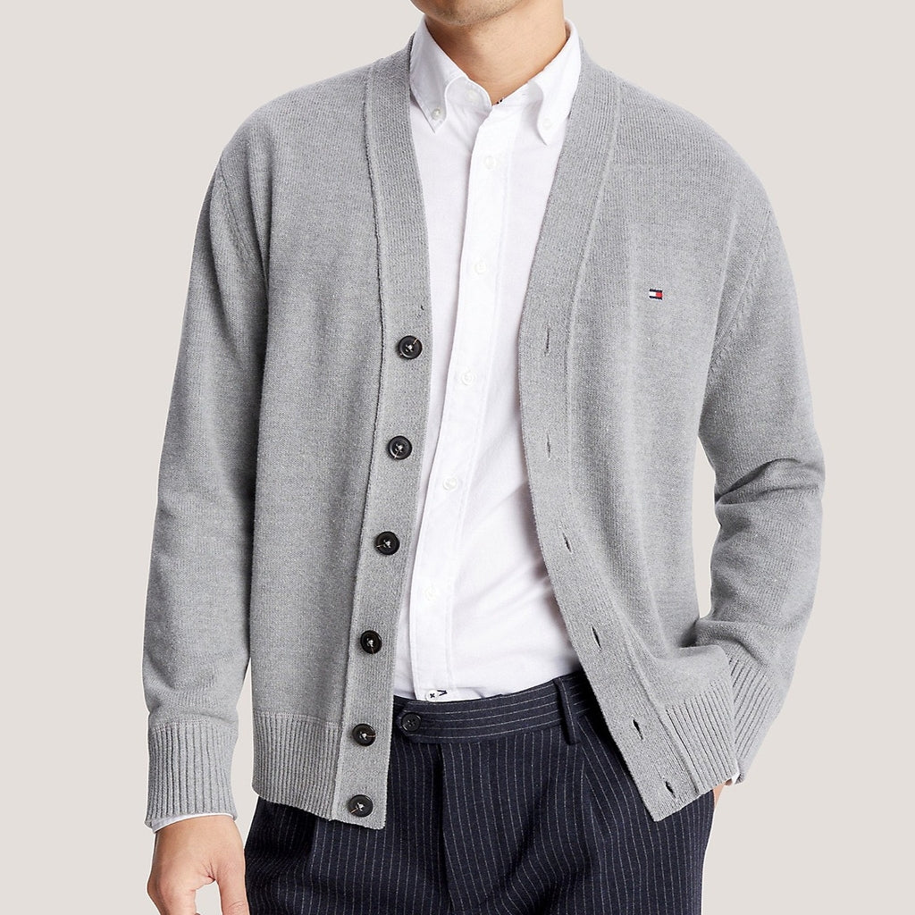 Tommy Hilfiger Mens L/S Cotton Cardigan-78J9320