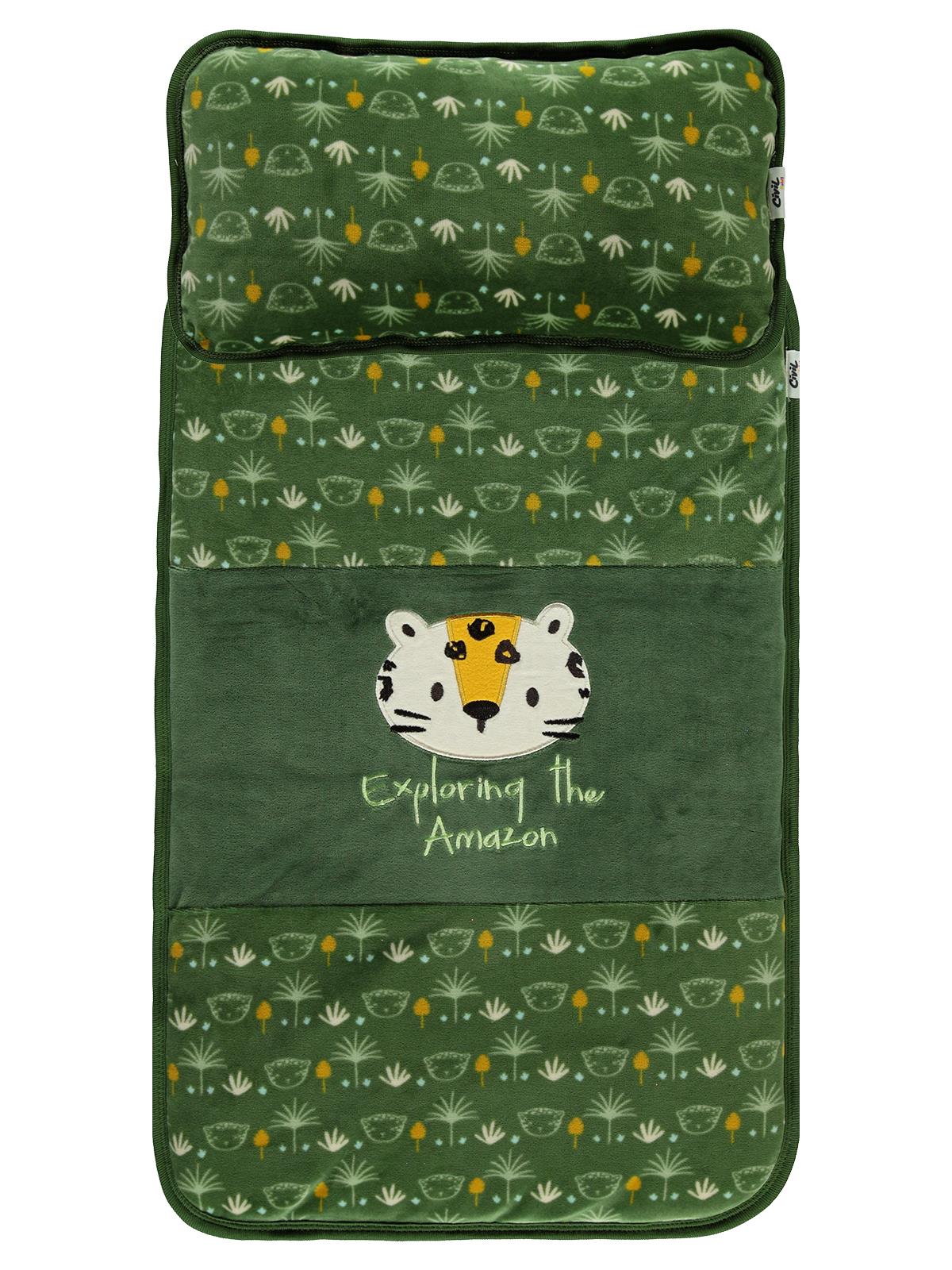 Civil Baby Fleece Quilt Set With Pillow #D576 (S-22)