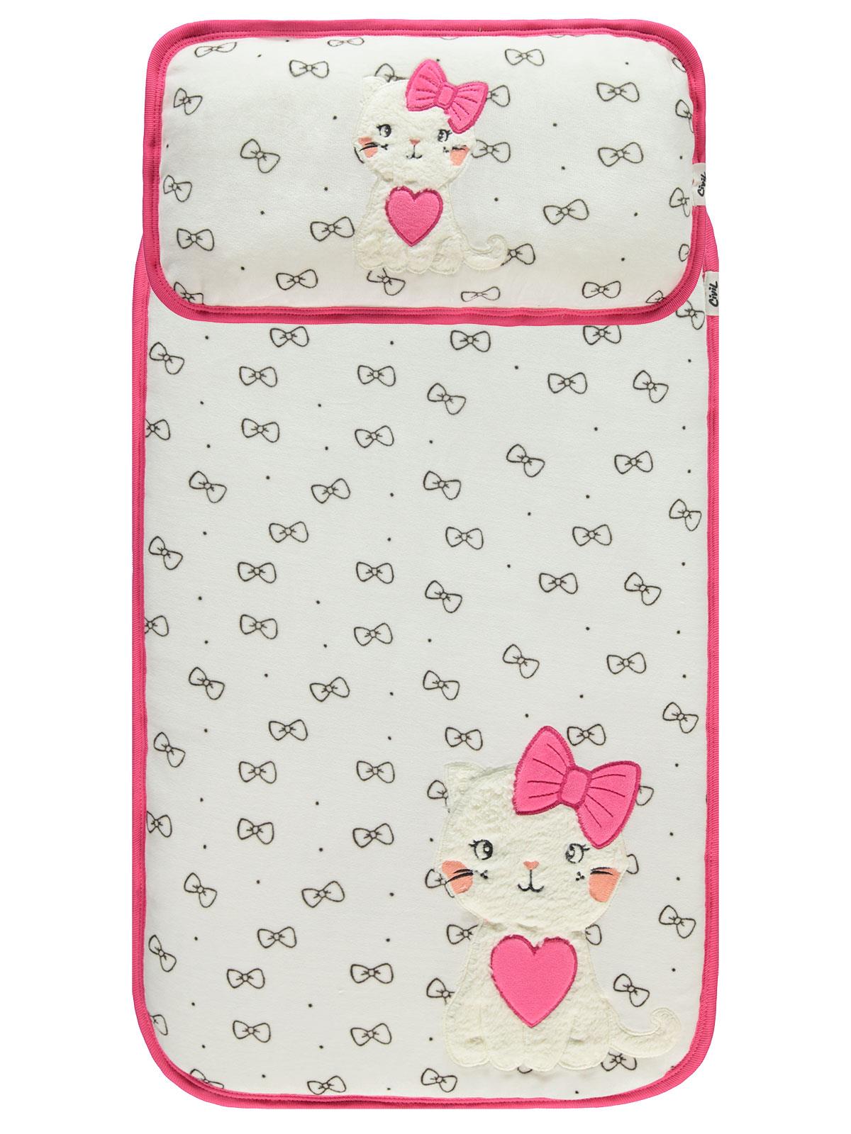 Civil Baby Fleece Quilt Set With Pillow #D577 (S-22)