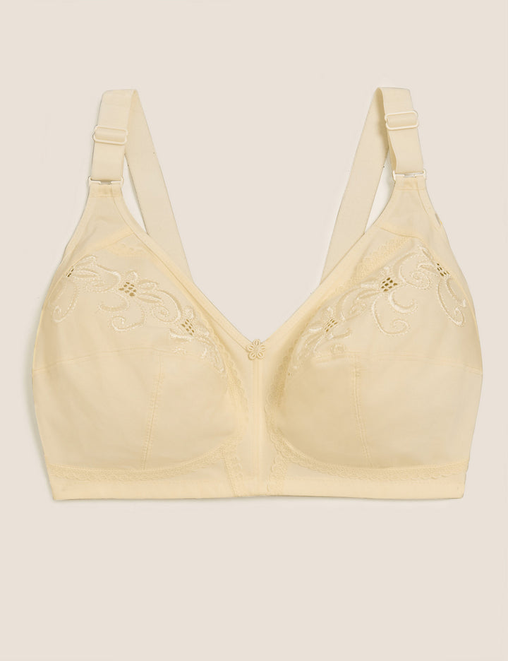 M&S N/W Total Support Full Cup Bra T33/8020 Cream