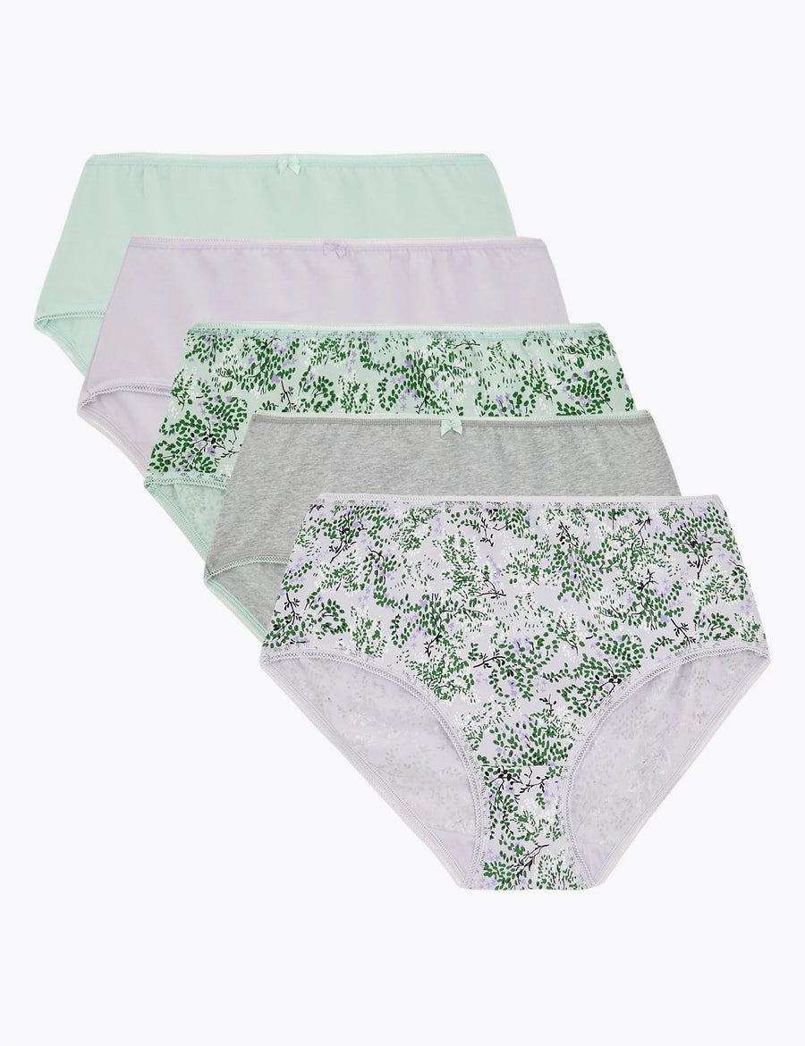 M&S Ladies 5 Pack Midis T61/7000M