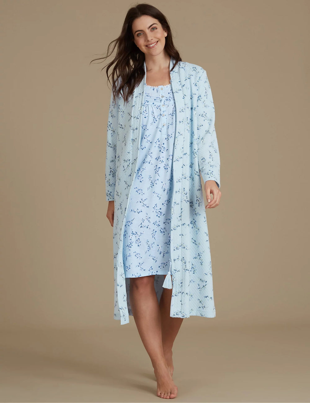 Marks & Spencer Ladies Night Suits Fleece T37/7789D