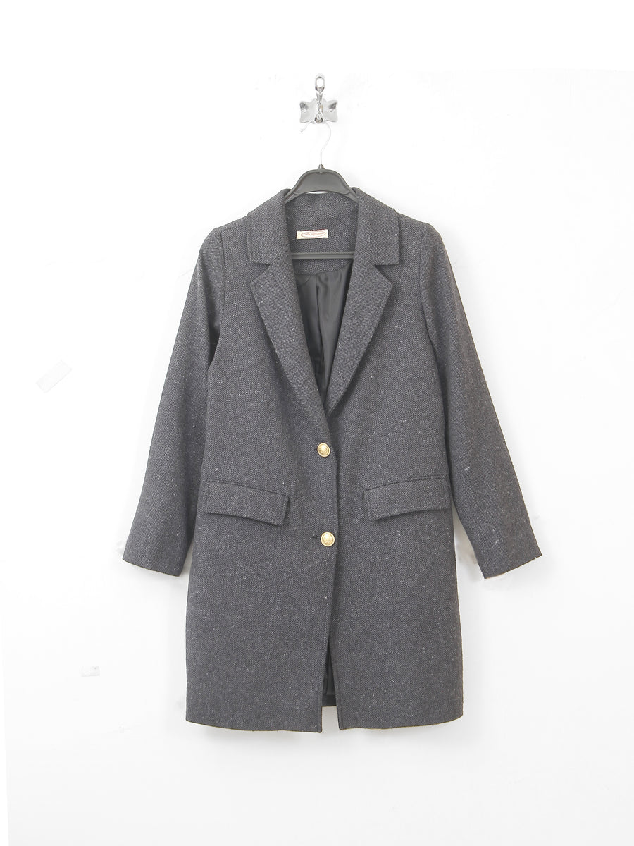 La Donna Ladies Long Coat 60369
