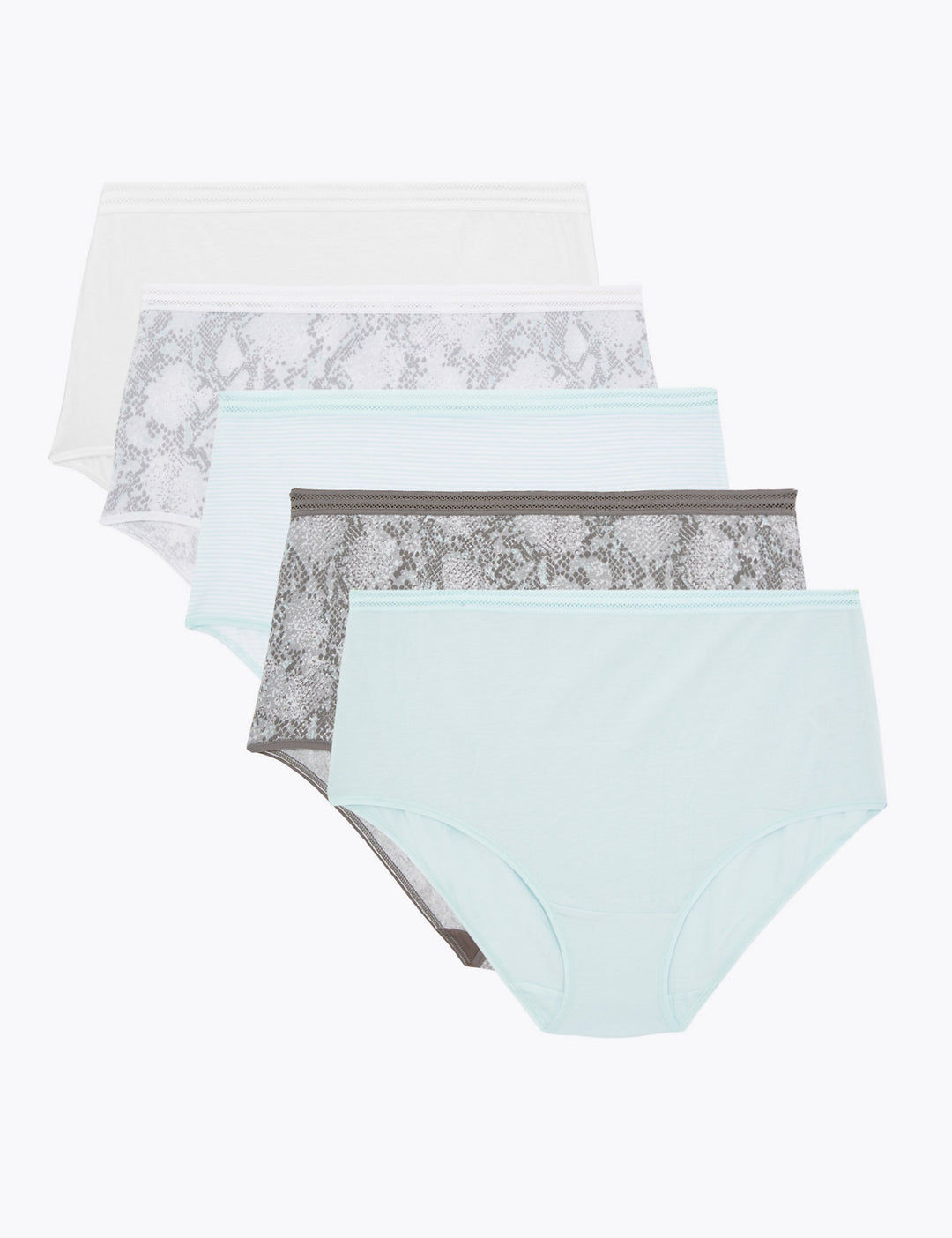 M&S Ladies 5 Pack Full Brief T61/4912