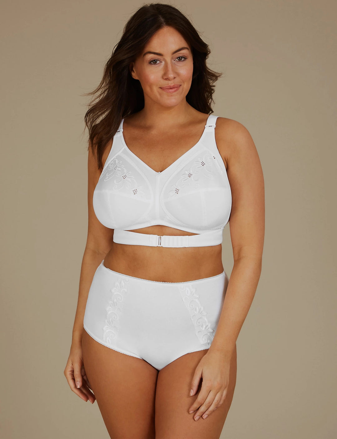 M&S Total Support Non Wired Front Fastening Full Cup Bra T33/8020L – Enem  Store - Online Shopping Mall