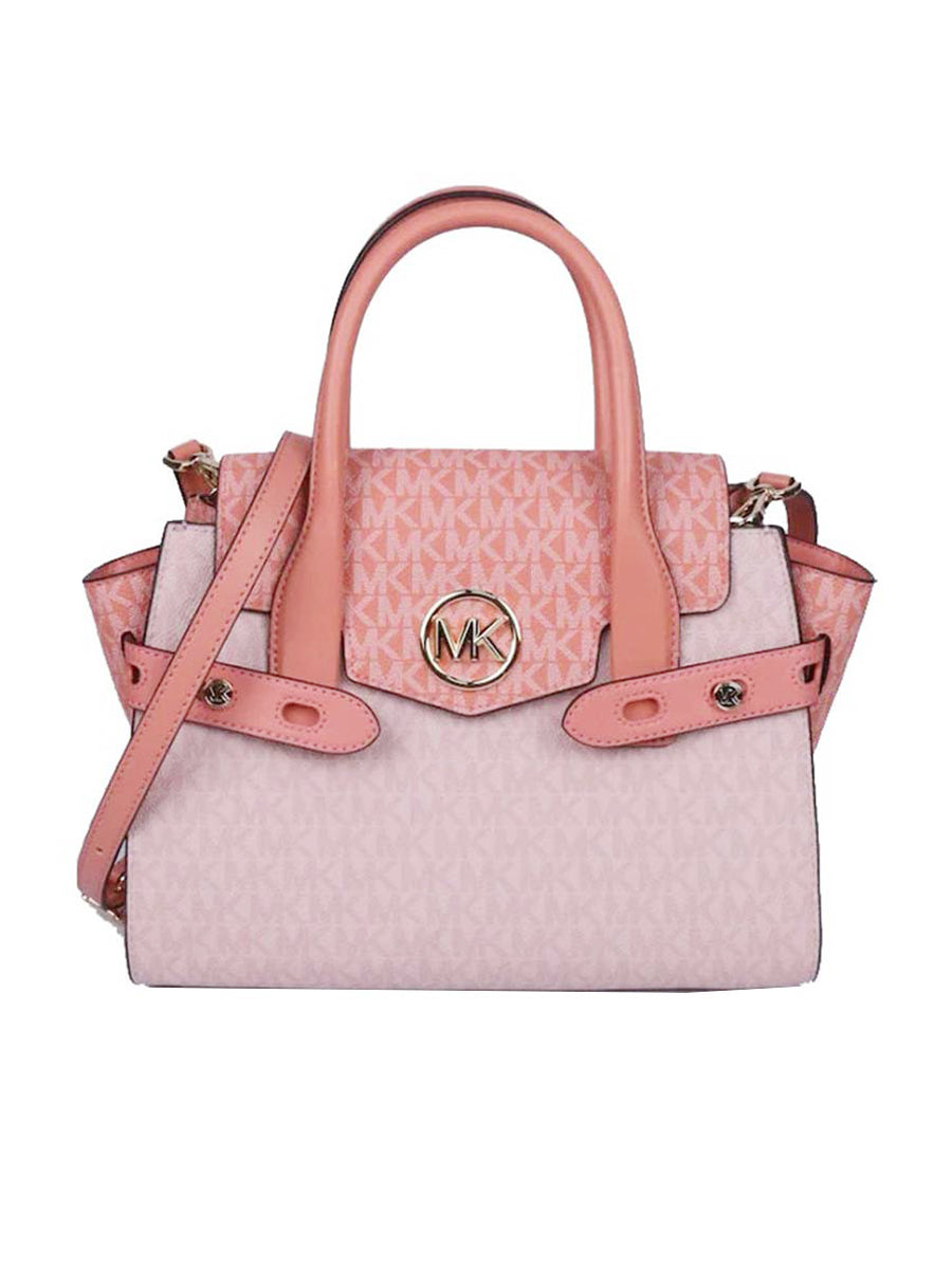 MK WOMEN SIG CARMEN FLAP SATCHEL BAG 35S2GNMS8V